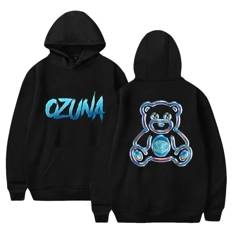 2025 2024 Top Selling Ozuna - Men's And Women's Hooded Bear Pattern Sportswearlong Sleeved Unisex Streetwear Casualfashionable W