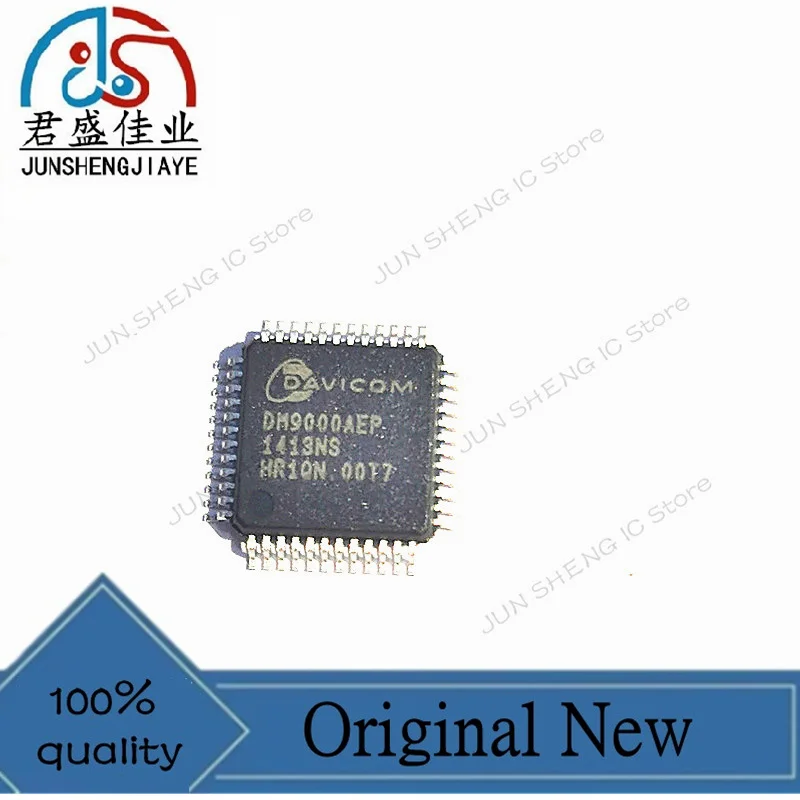 JUN SHENG IC Store/20 pieces /lot 100% new original IC Patch DM9000AEP LQFP-48 Ethernet controller IC chip