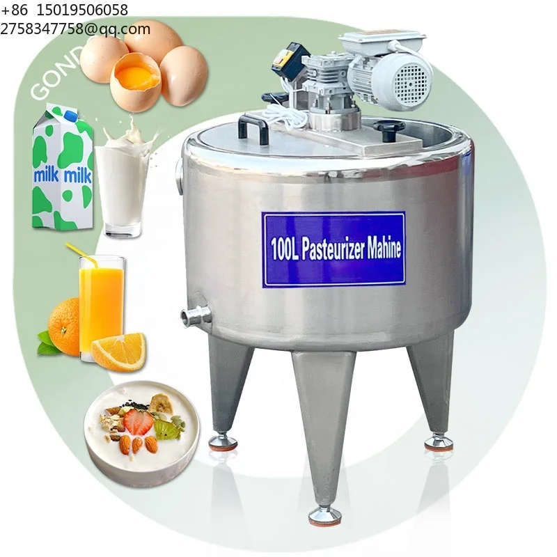 Mini 1000 Liter Milk Fruit Juice Pasteurizador De Leche Pasteurizer Small Pasteurization Machine