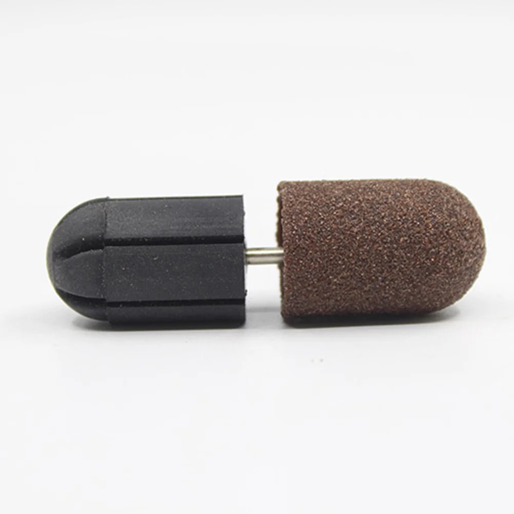 

2 pcs Sanding Grinding Drum Head For Nail Drill Manicure Pedicure Tools Art Craft Woodwork Durable Rubber Mandrel Abrasive Bands