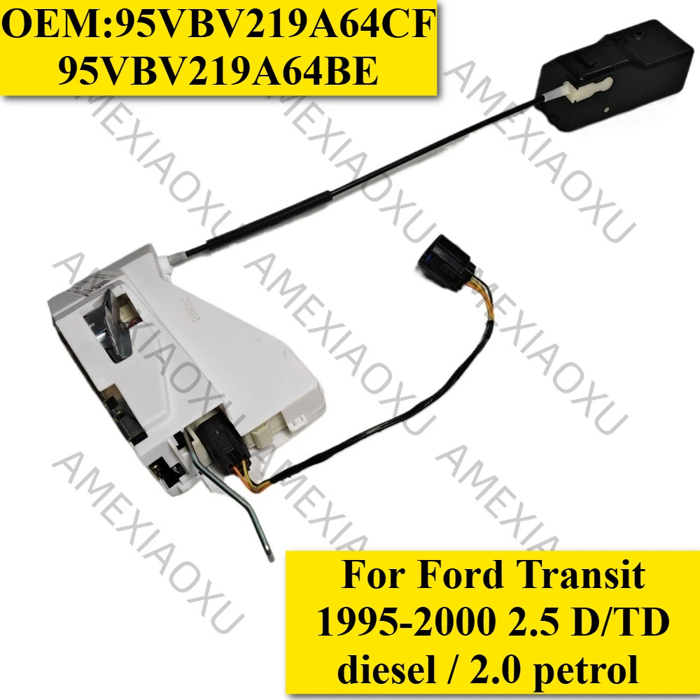 

Front Right Door Lock with Handle For Ford Transit 1995-2000 2.5 D/TD diesel / 2.0 petrol 95VBV219A64CF 95VBV219A64BE
