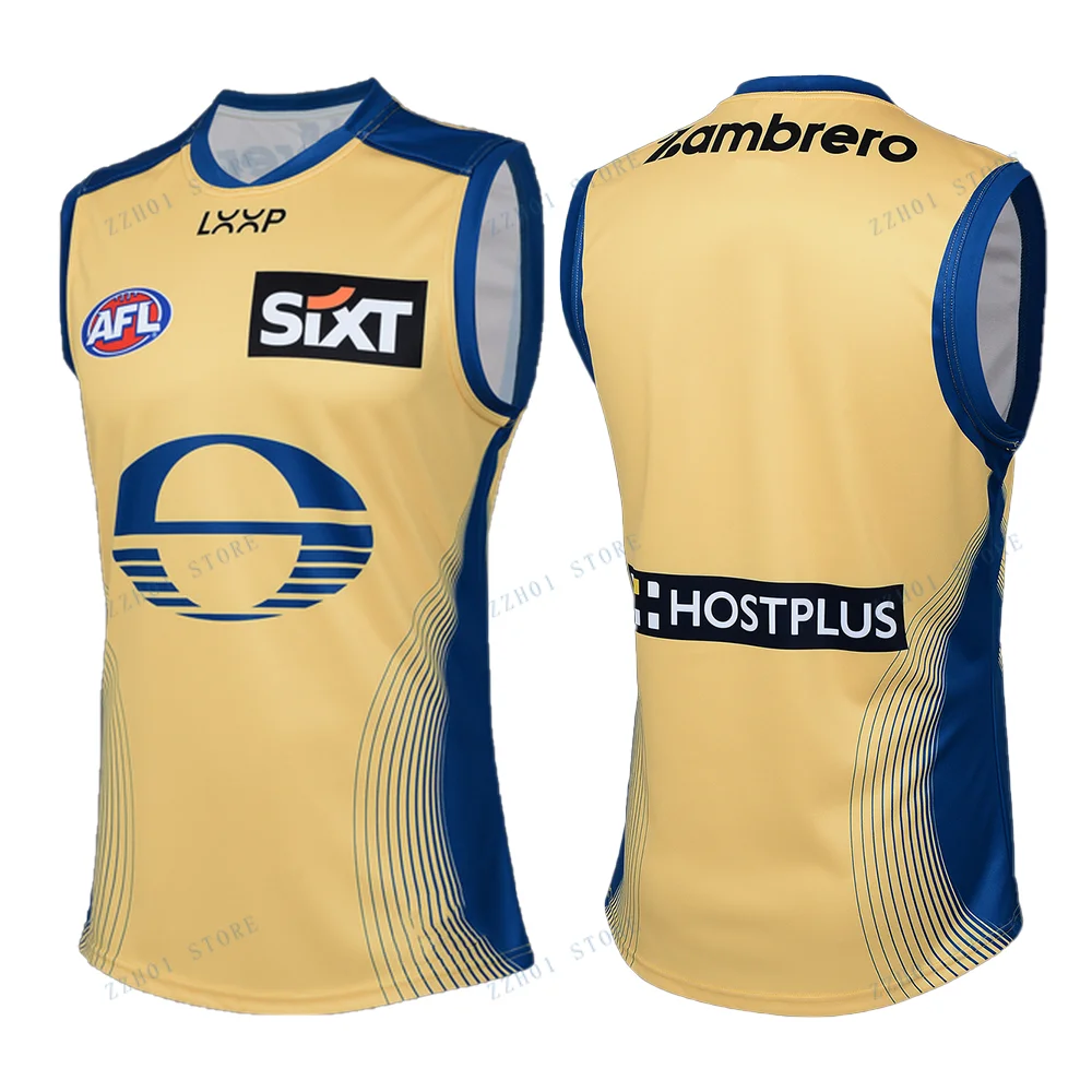 25 Australian Rules Football Training Jerseys Sports Jerseys Must-have Jerseys For Fans Gold Coast Sun 3D Printed Sports Jerseys