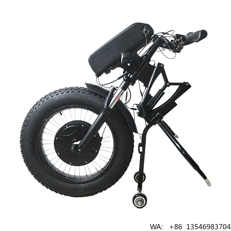 Silla de Ruedas Eléctrica Plegable con Batería de Litio de 48V, Diseño Portátil de Acero Inoxidable, Asistencia Eléctrica de 1200W, Velocidad de 35-50km/h