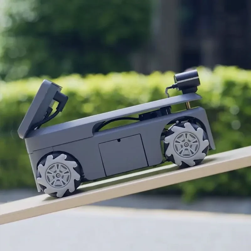 CHKJ MyAGV 2023 PI ROS سيارة روبوت سيارة ذكية 4WD تدعم 2D SLAM رسم الخرائط والملاحة أذرع الروبوت #2