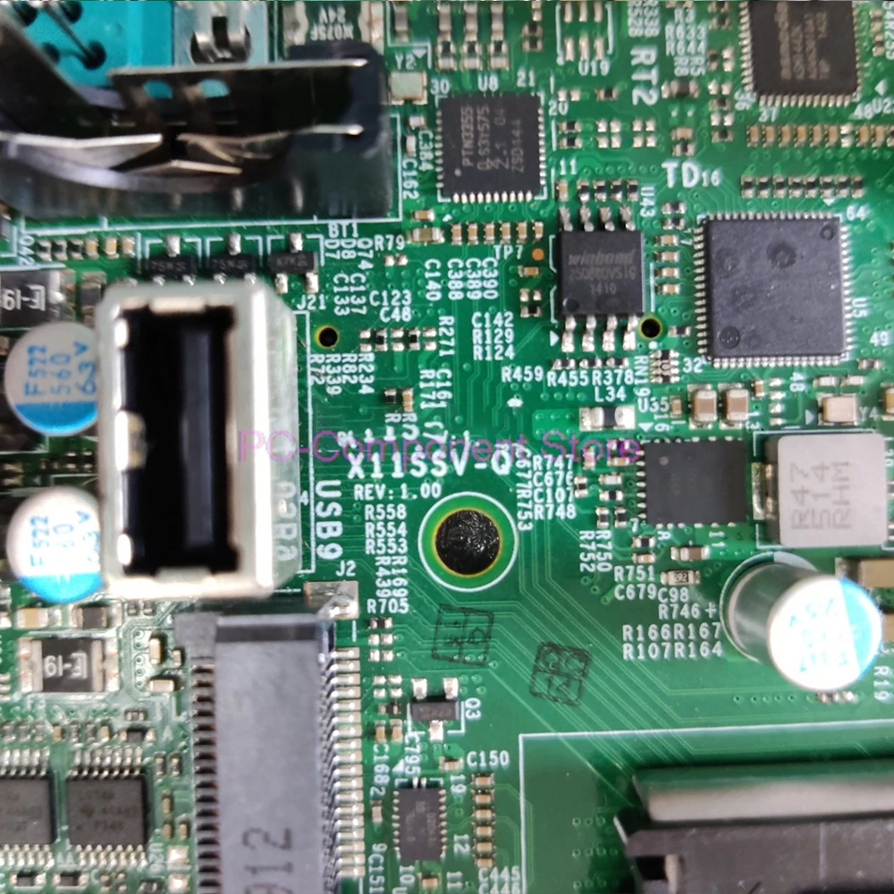 

Для серверной материнской платы SuperMicro, одноканальная LGA1151 Q170 Mini-ITX, маленькая плата X11SSV-Q