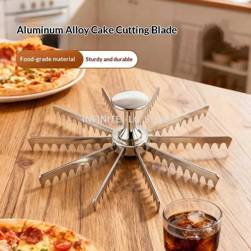 Aluminum Alloy Pizza Slicer Sharp Blades Food Grade Material For Home Kitchen Baking Pizza MakingHome Box Store