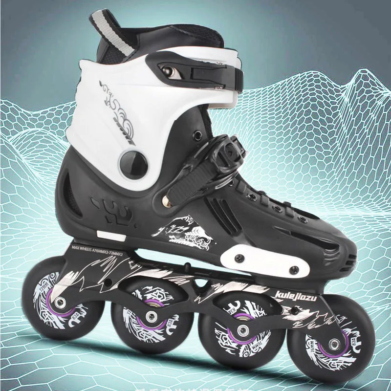 

Original FQH Slalom Slade Inline Roller Skates 83A Wheels Kid Adult Roller Skating Shoes Street Urban FSK Fitness Skating Patine