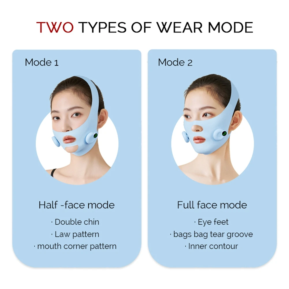 [Vend for]EMS Lifting Machine Chin Cheek Slimming Strap Shaping Massager Double Chin Removal V Line Lift Belt