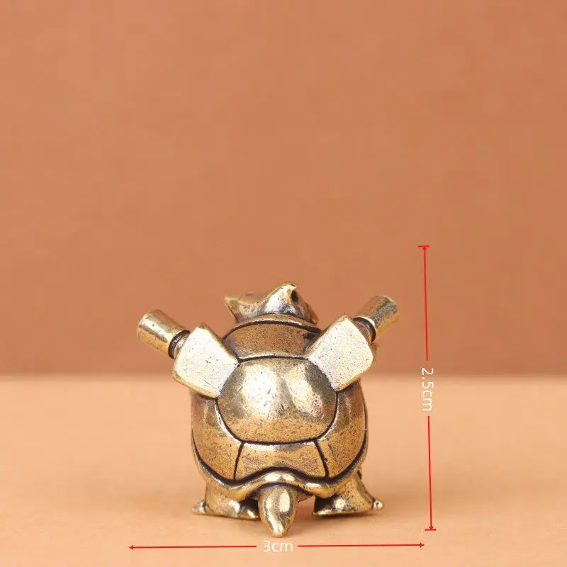Pokémon Messingfigur Glurak Blastoise Dragonite Bulbasaur Brüllender Flugdrache Statue Tierfiguren Modell Dekoration Geschenk – Detail 16