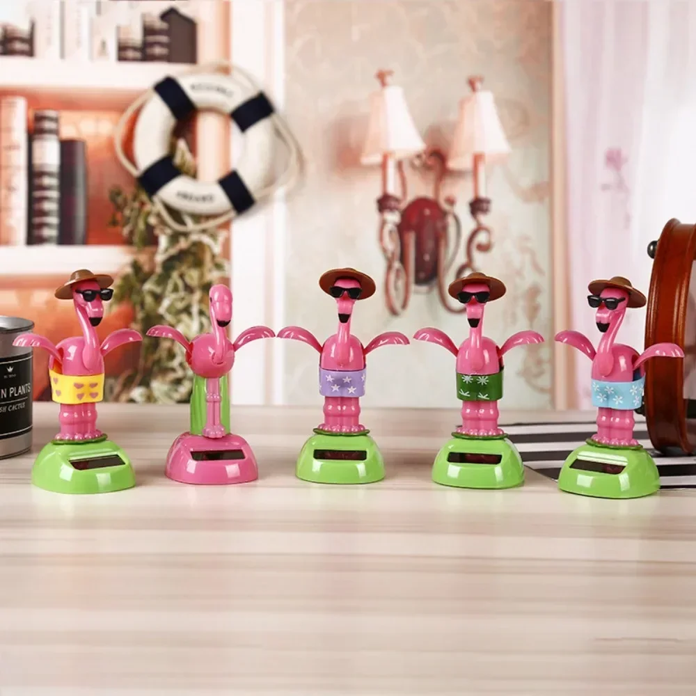 Picture 6: Solar Animal Bobble Figurine Car Decor - Swinging Model Dashboard Ornament for Auto Interior Children Present