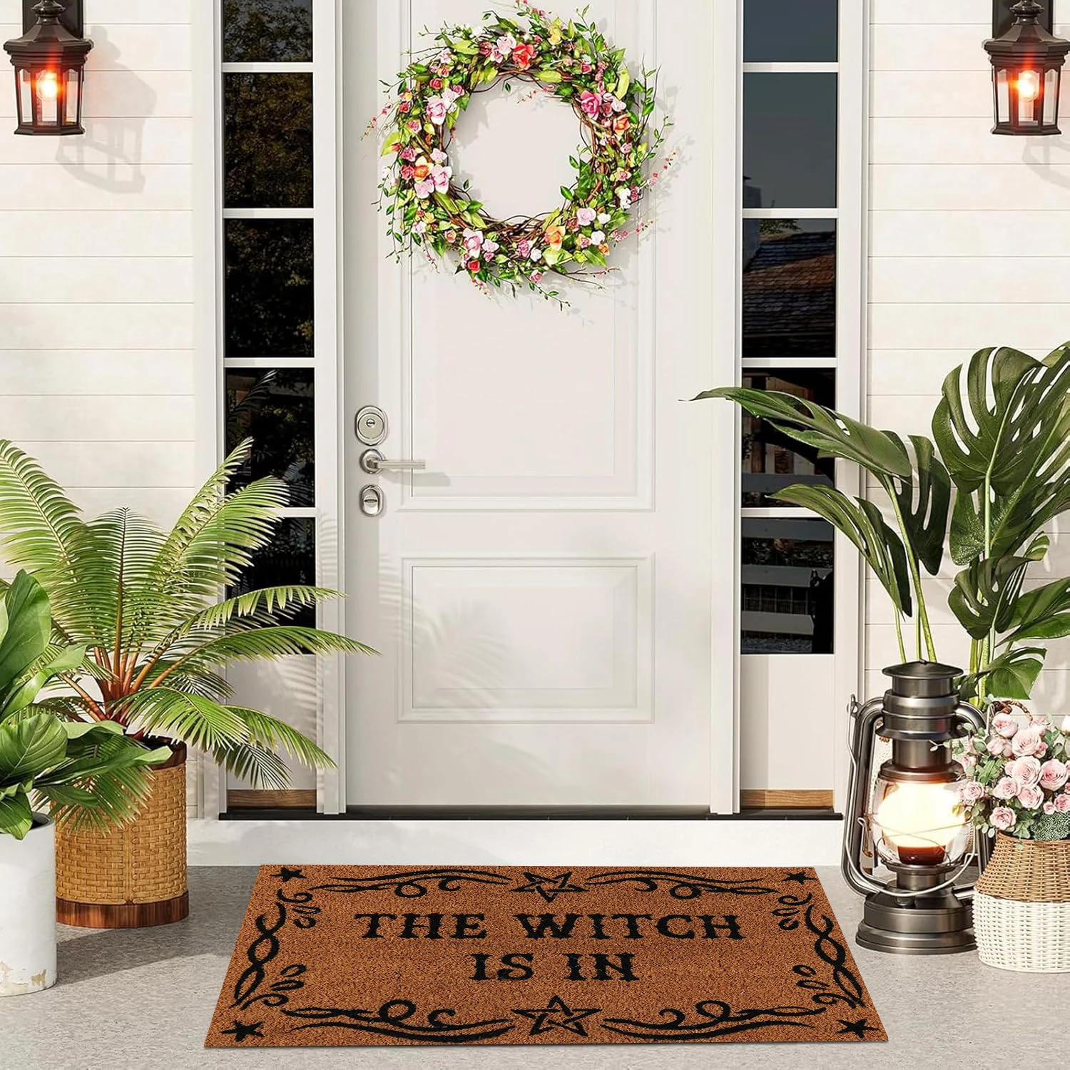 CHRISTMA Trang Trí Phù Thủy Là Trong ADSC0012 Chăn Ngày Lễ Cho Tiệc Thảm Cửa Ковровая Дорожка Trang Trí Halloween