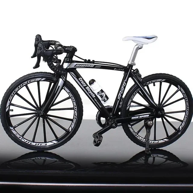 1/10 Legering Fietsmodel Miniatuur Diecast Racing Mountain Klassieke Fiets Model Metalen Pocket Fiets Collectie Speelgoed voor Kinderen