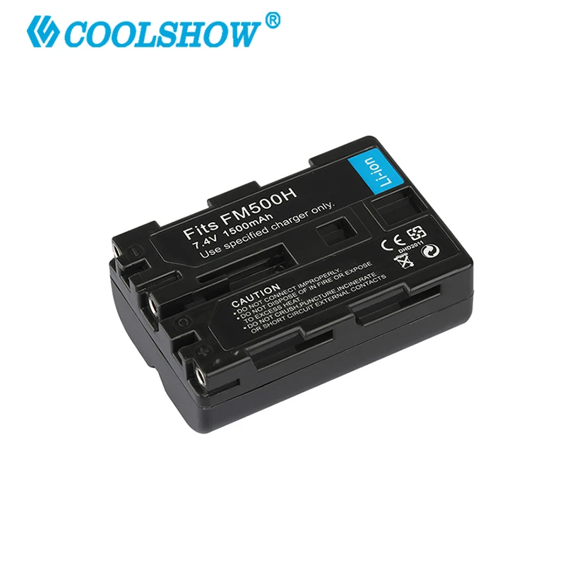 NP-FM500H 1500mAh Battery Camera for SONY A57 A58 A65 A77 A99 A450 A550 A560 A580 A900 A200 A300 A350 A700 A850 F717 FM500H