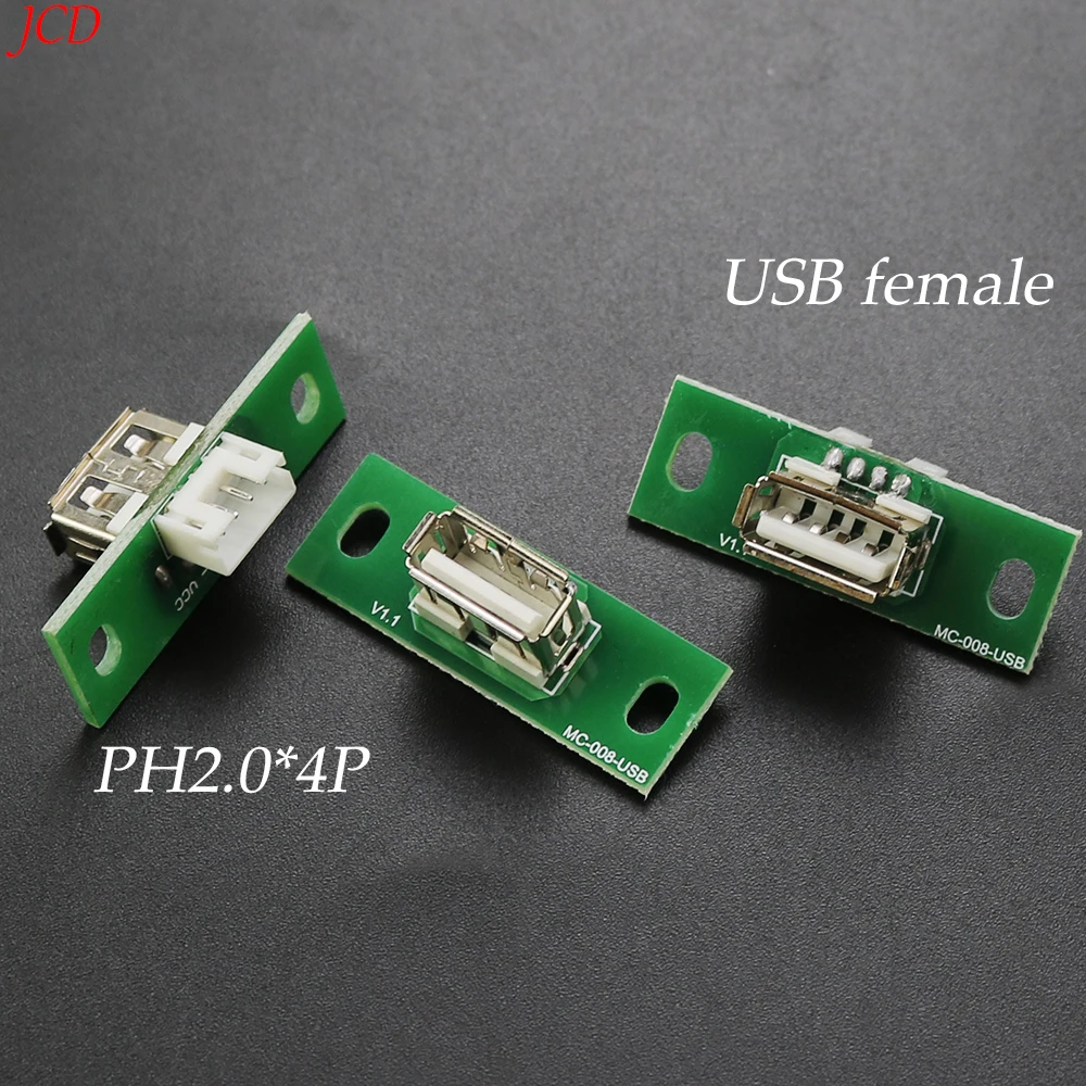 USB Motherboard With Fixed Hole Android USB Motherboard Data Cable Charging Interface Vertical USB Extension Cable Test Board