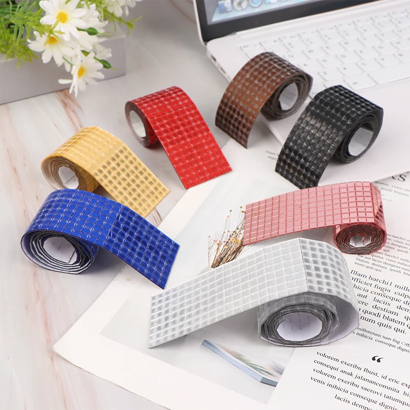 4*60cm Square Acryli Mirrors Mosaic Stickers Self-Adhesive Craft Mosaic Tile For DIY Handmade Disco Light Ball Home Party Decor
