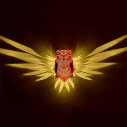 3D Wall Light Owl Eagle Lion Statue Night Lights Animal Sconces Wall Lamp Modern Decorations for Home Bedroom Christmas Gifts