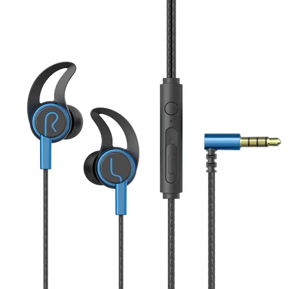 سماعات أذن بالصوت المعزز للألعاب ، سماعة أذن سلكية من النوع C ، سماعة رأس رياضية ستيريو مع ميكروفون لمكالمات الموسيقى والألعاب ، جودة عالية