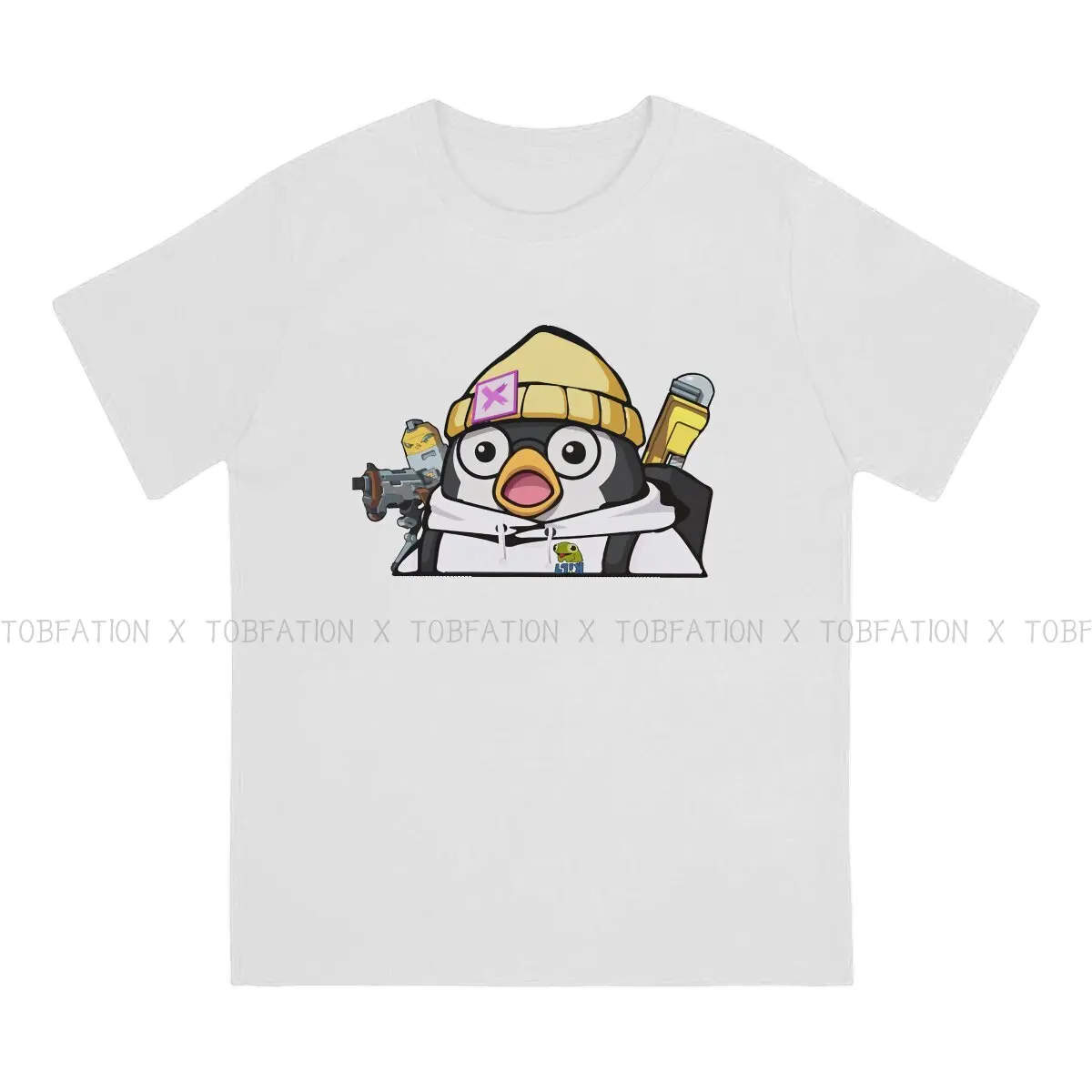 Valorant Agents Game Pure Cotton TShirt Killjoy Penguin  Elegant T Shirt Oversized Men Clothes New Design