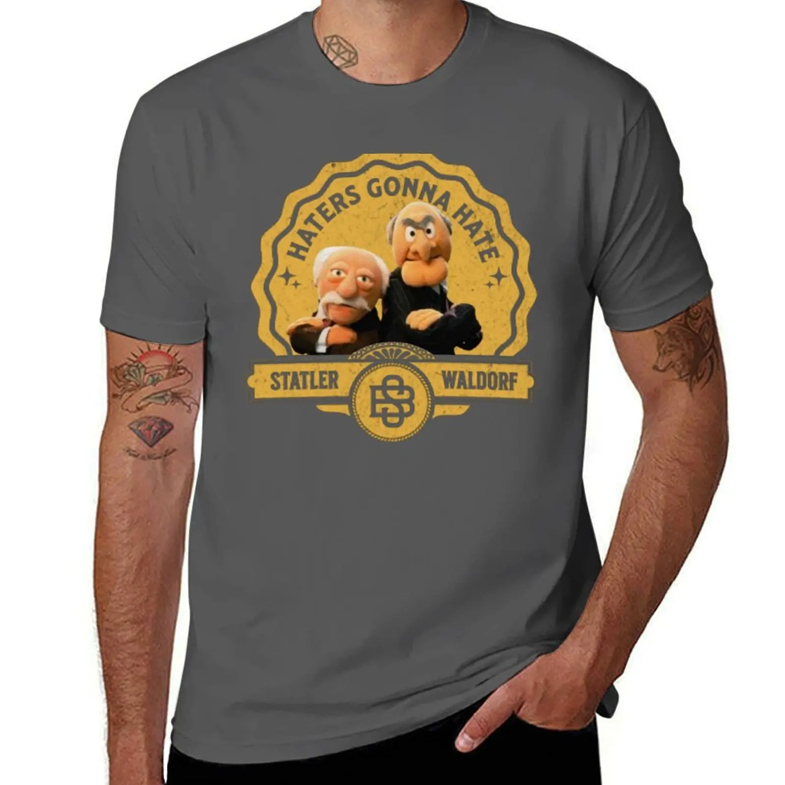 

Statler and Waldorf T-Shirt Lightweight Cooling Short Sleeve Tee
