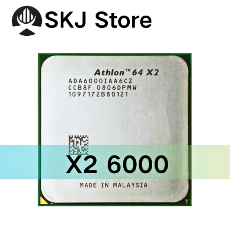 Athlon soket ADX6000IAA6CZ Dual-Core AM2, 64 X2 6000 + X2-6000 + 3 GHz