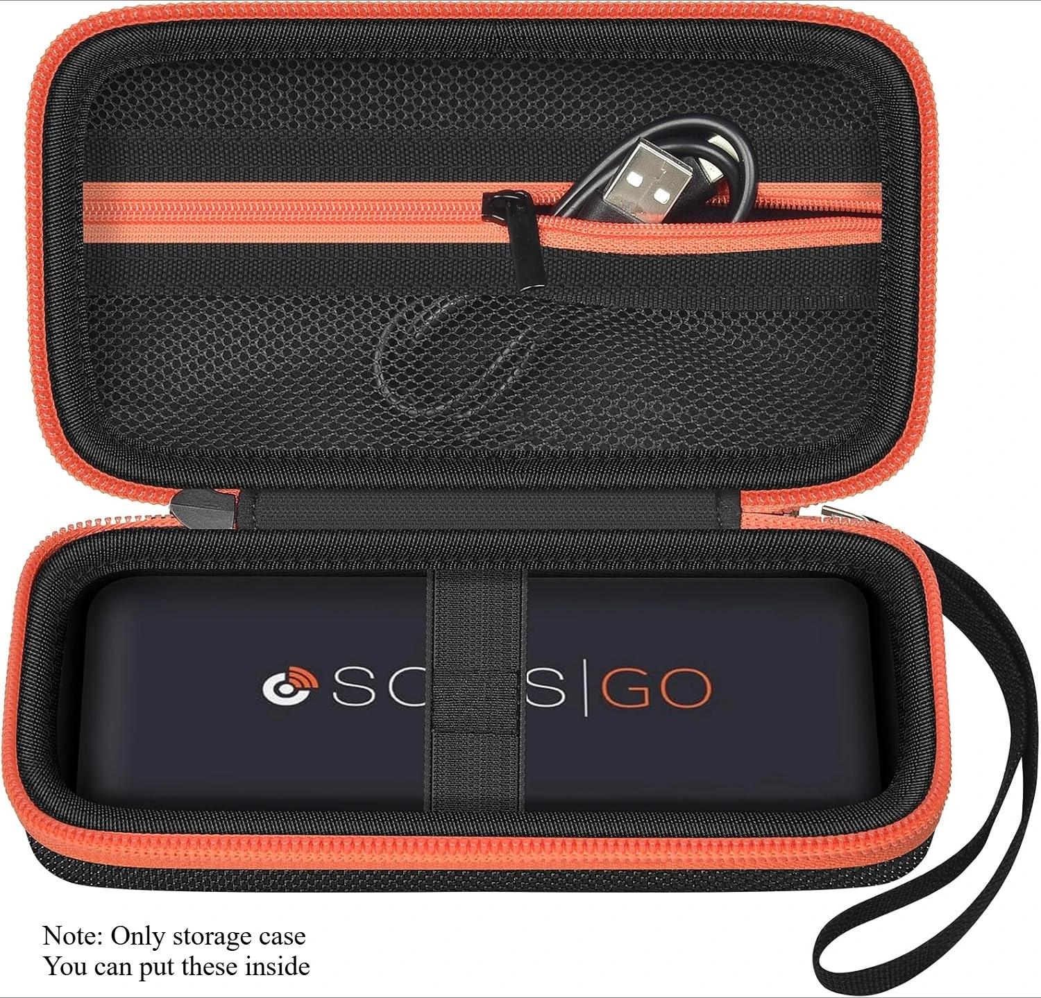Hülle kompatibel mit SIMO Solis Go 4G Mobile Hotspot WiFi Power Bank, tragbarer WLAN-Hotspot für Reisen, Aufbewahrungstasche mit M