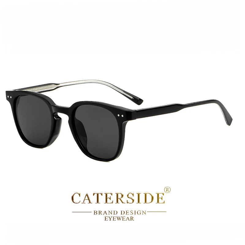 CATERSIDE Runde Retro Sonnenbrille männer Punk Mode Marke Design Sonnenbrille Frauen Reisen Outdoor UV400 Shades Propionische Tempel – Detail 6