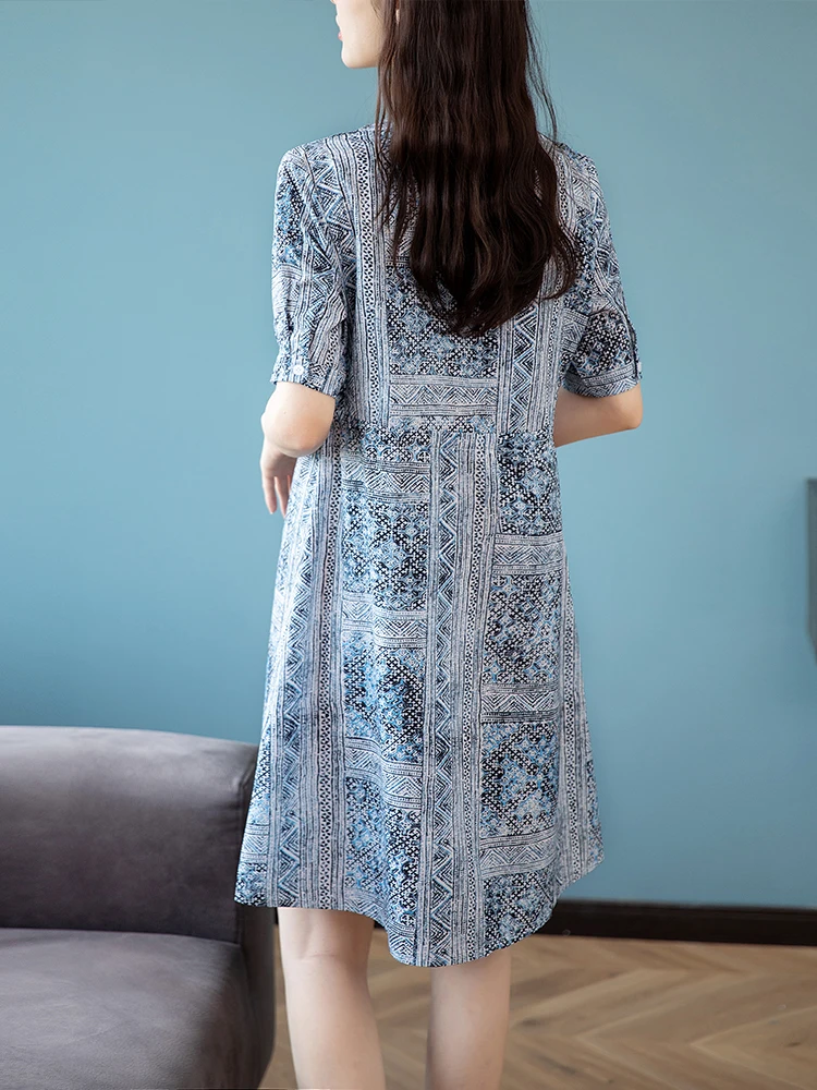 محطة الحبر الضالة في سبتمبر للنساء ort Sve الخصر Cinched V-Ne Dr الكورية Sle ألف خط ميدي دكتور صيف جديد وصول