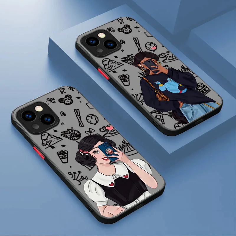 ديزني الأميرة Selfie ماتي الحال بالنسبة Xiaomi Poco X7 X6 X5 X4 GT X3 NFC F6 F5 F4 F3 GT M5 M5S M6 Pro 4G 5G C55 C65 C75 C61 C71