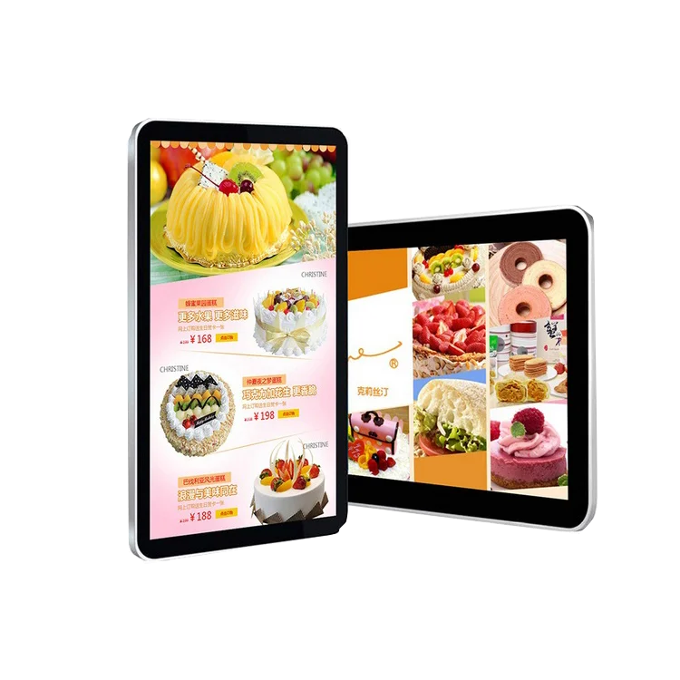 VETO 10.1 13.3 15.6 18.5 بوصة شاشة LCD داخلية لوحة شاشة إعلانية تعمل باللمس شاشة عرض رقمية أندرويد