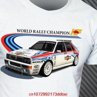 Lancia Delta Martini shirt Evolution Hf Integrale Rally Legend New 100% Clothes Katun Size Plus Best Unisex shirt