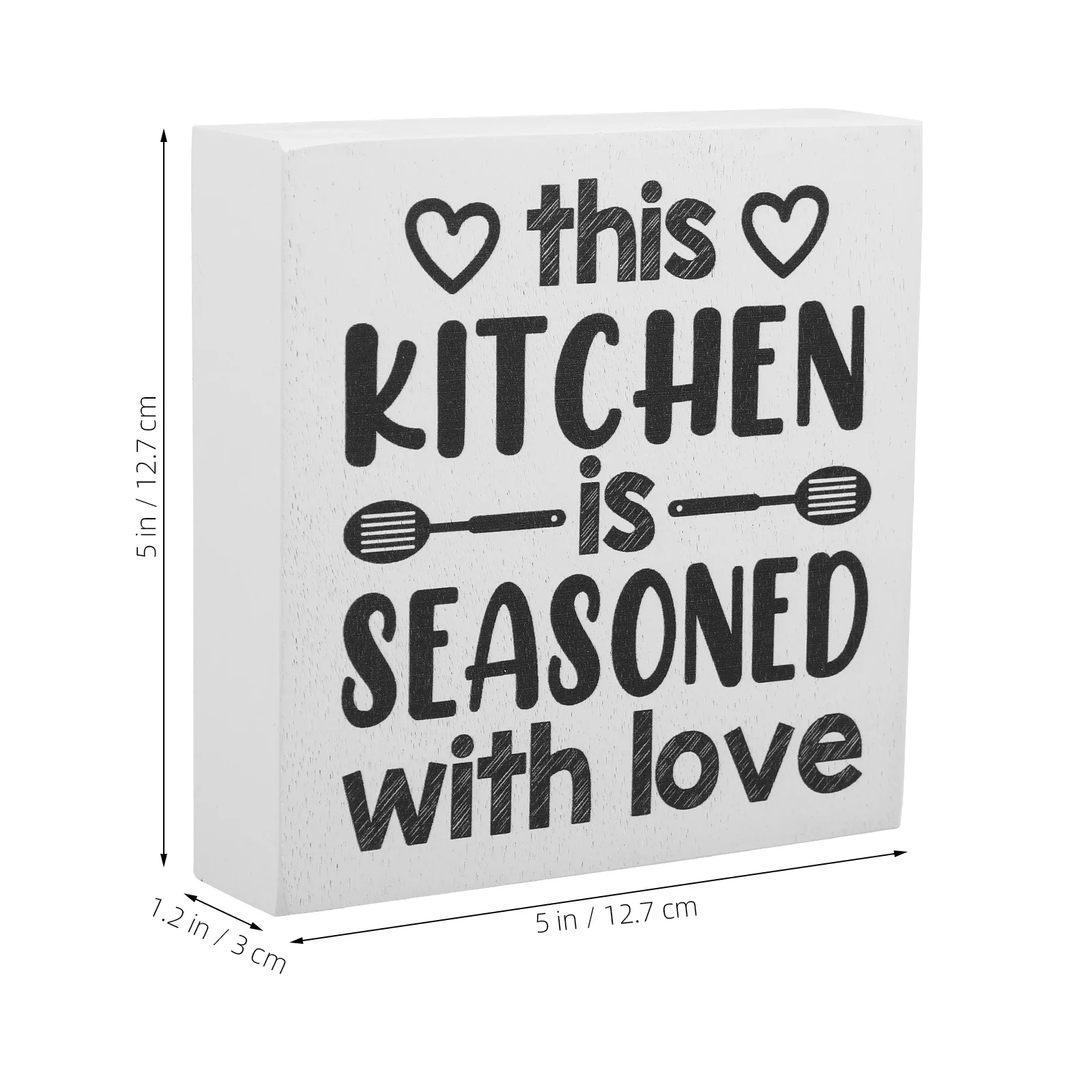 Handmade Wooden Ornaments for Home Decor Kitchen Table Living Room Desktop Counter Wall Hanging Natural Wood Craft Design