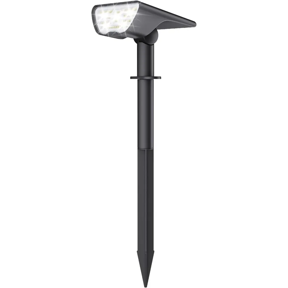 

Landscape Spotlights with 73 LED, 3 Modes Auto on/Off Solar Spot Lights Outside for Yard, Garden, Landscape, Pathway, Walkway