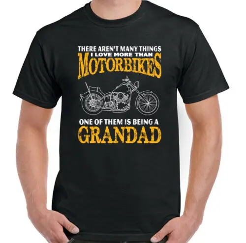 Things Mens Funny Motorbike T-Shirt Biker Motorcycle Bike Father's Day Grandad