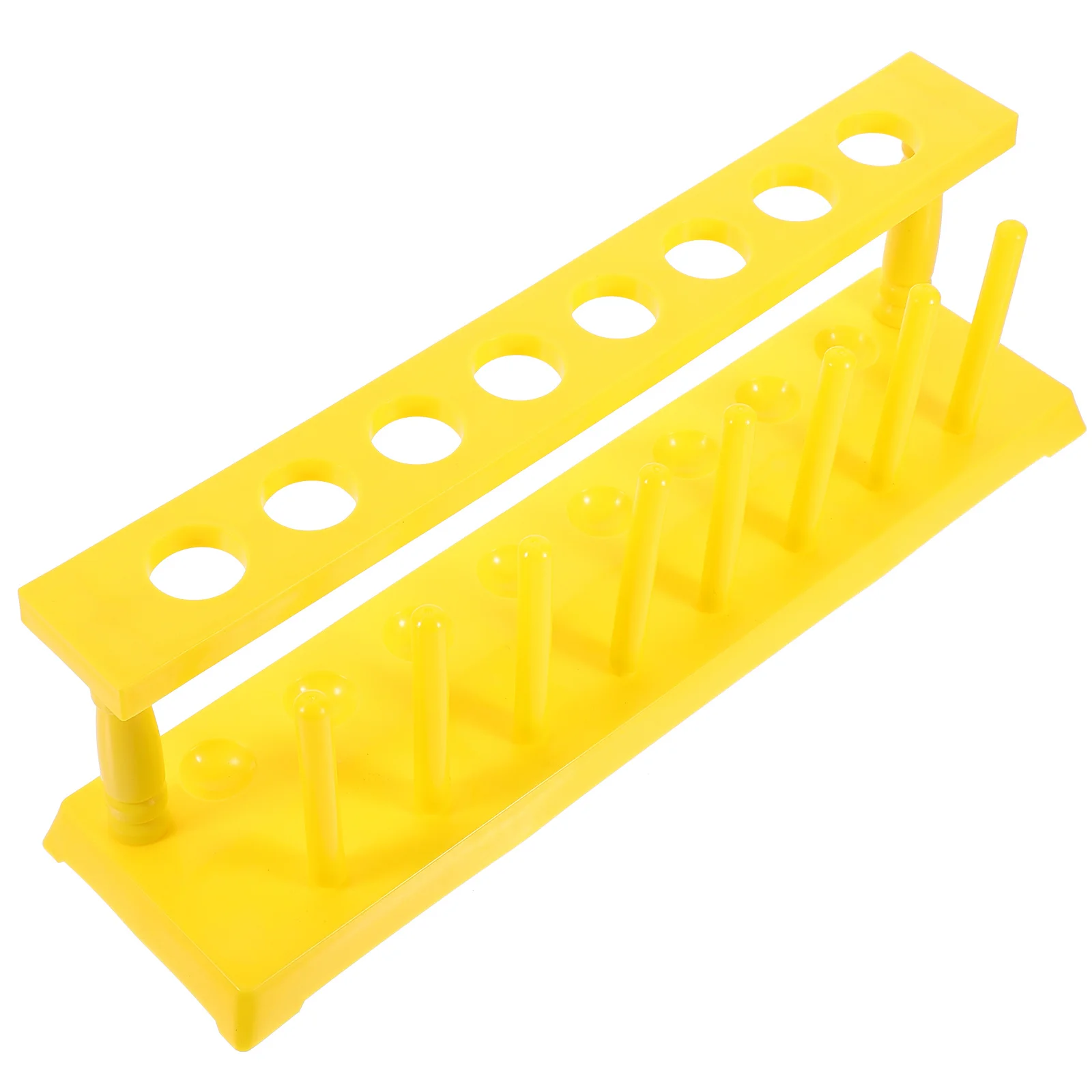 

Test Tube Rack 8 Holes Plastic Laboratory Organizer Sampling Tube Holder Storage Stand for Chemistry Research Test Tubes Rack