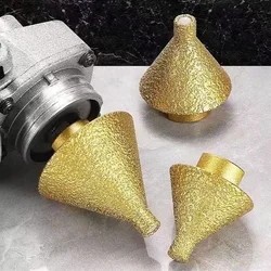 M10 M14 diamond chamfer core drill bit Enlarged Hole Beveling Grinding tools 50mm for Granite Marble Tiles stone cutting Carve