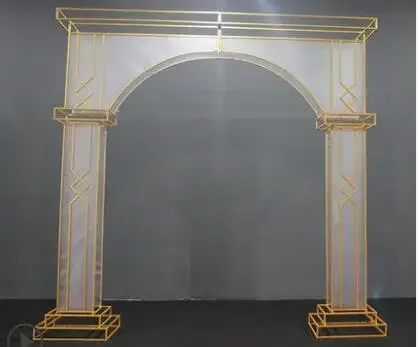 New wedding props Tieyi PVC membrane arch wedding door Happy Gate stage decoration layout background.