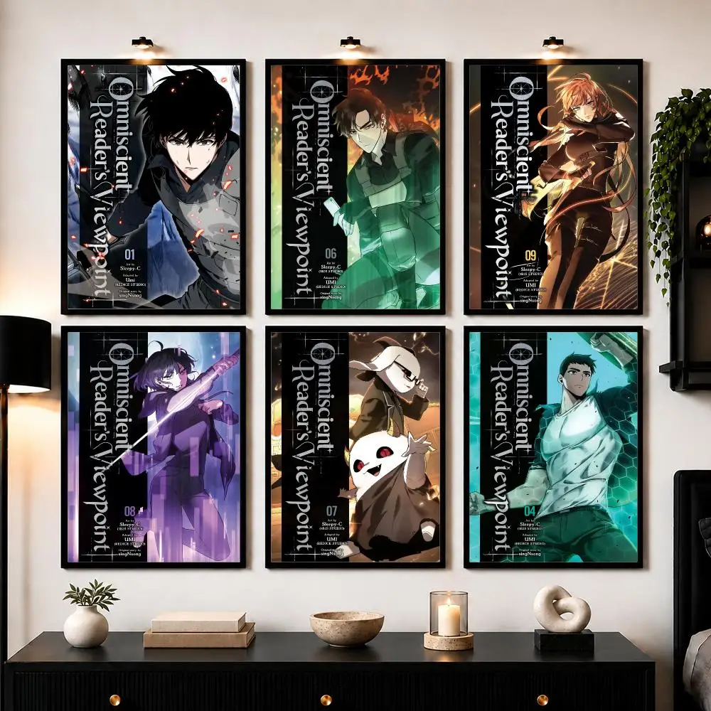 Anime O-Omniscient R-Readers Viewpoint Poster Wall Art Print Sticker for Bedroom Living Room Dorm Office Modern Home Decor