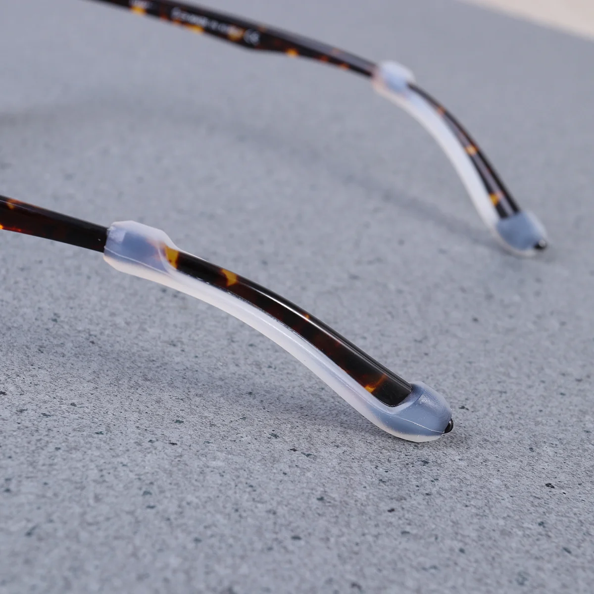 

Anti Slip Glasses Tips Silicone Ear Hooks 55Mm Length 7Mm Od 2.8Mm Aperture Fit For All Eyewear Running Riding Climbing