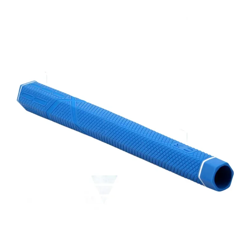 PGM Golf Club Grips Hexagonal Grip Rubber Grip Applicable for Iron and Wooden Golf Clubs Putter Grip Black/Blue SB004