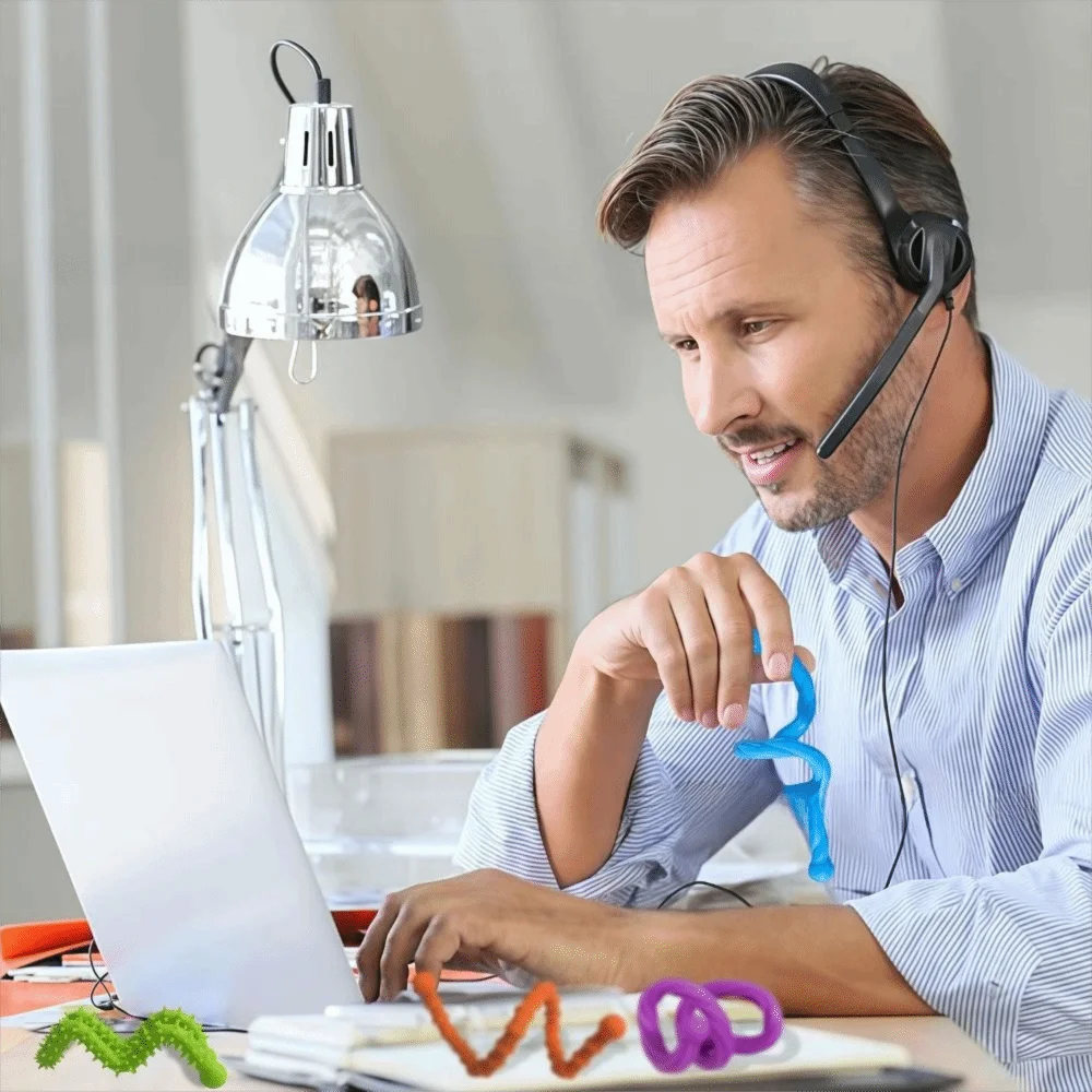 Jouets de Relaxation texturés, activité de voyage, bâtons sensoriels de mise au point pour étudiants, utilisation en classe, autisme, apaisant, sensoriel