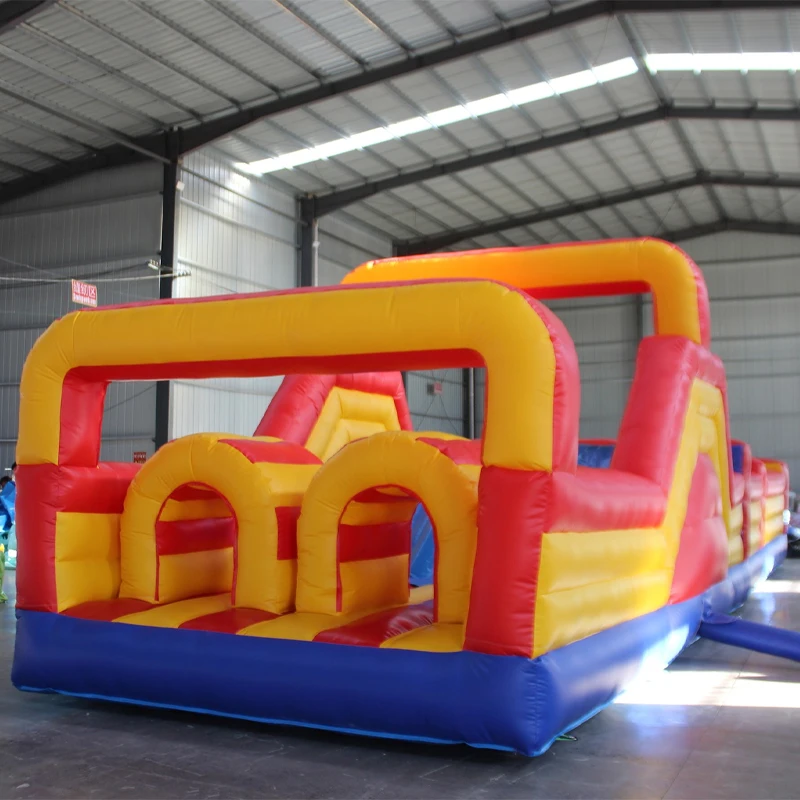 Hot Sale Inflatable Toys Children Adult Park Outdoor Giant Durable Inflatable Obstacle Training Bounce House