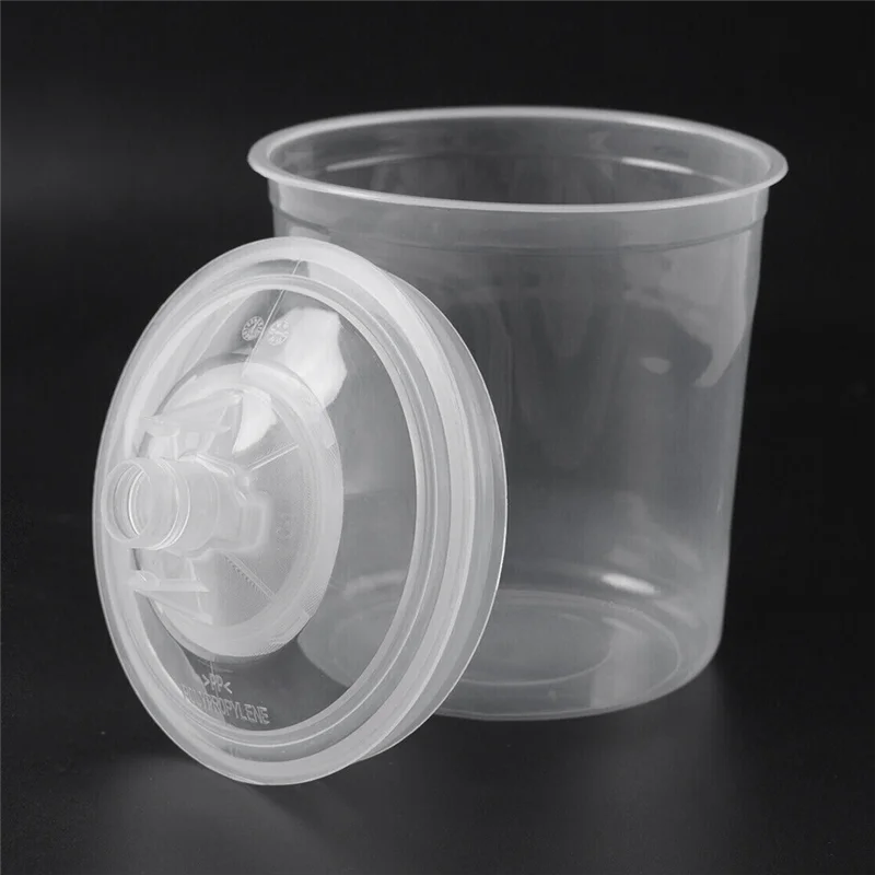 

Самый одноразовый стакан для краски, 600CC, одноразовый стакан для краски, чашка для распыления, резервуар для смешивания краски, тип H/O, быстрая одноразовая чашка-спрей