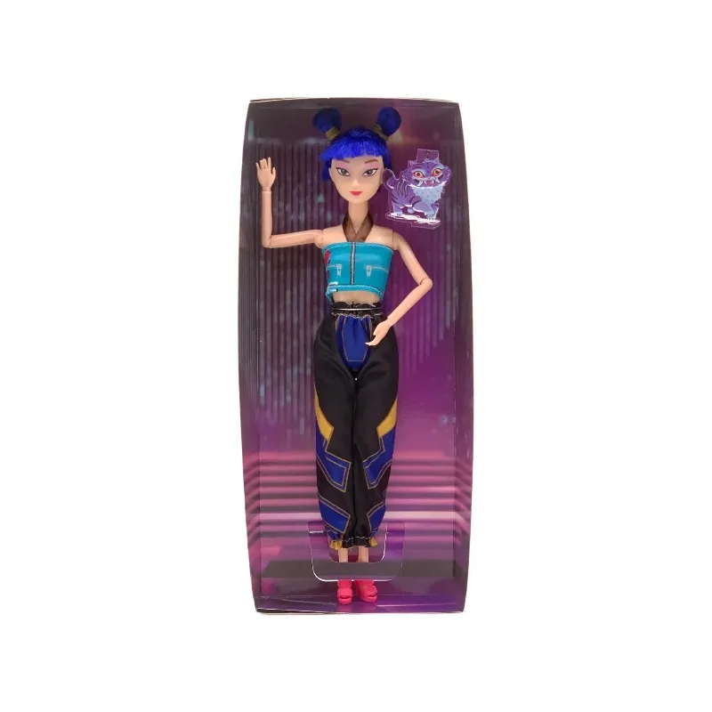 30 cm K-Pop Demon Hunters Anime Kpop Girl Group Cartoon Rumi Zoey Mira Action Figures Figurine in vinile Modello Bambole Ragazze Regalo di Natale