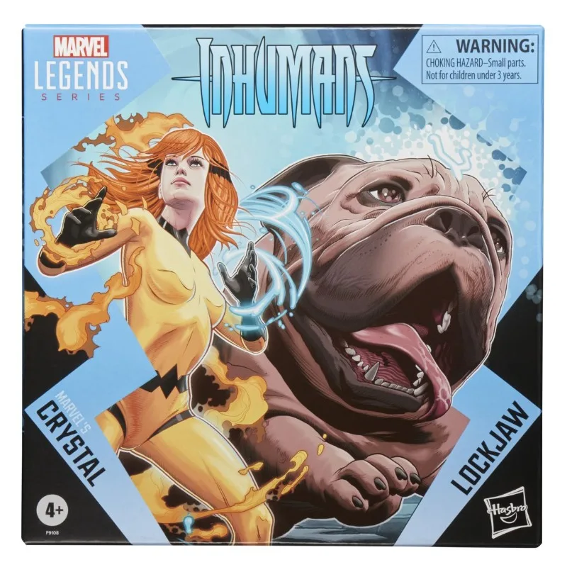 Hasbro Marvel Legends Series: Marvel's Crystal and Lockjaw (Inhumans Comics) New Action Figure