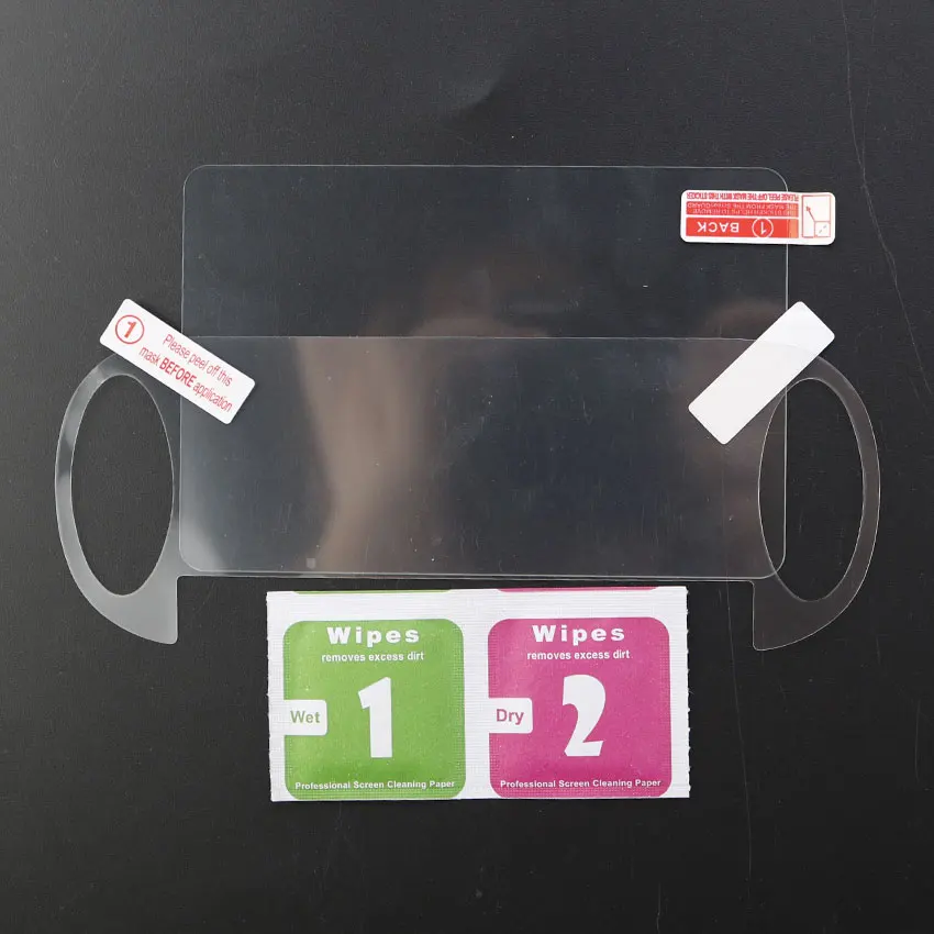 JCD-Protector de pantalla frontal de vidrio templado transparente HD, película protectora trasera para Psvita PS Vita PSV 1000 2000 PSV1000 PSV2000