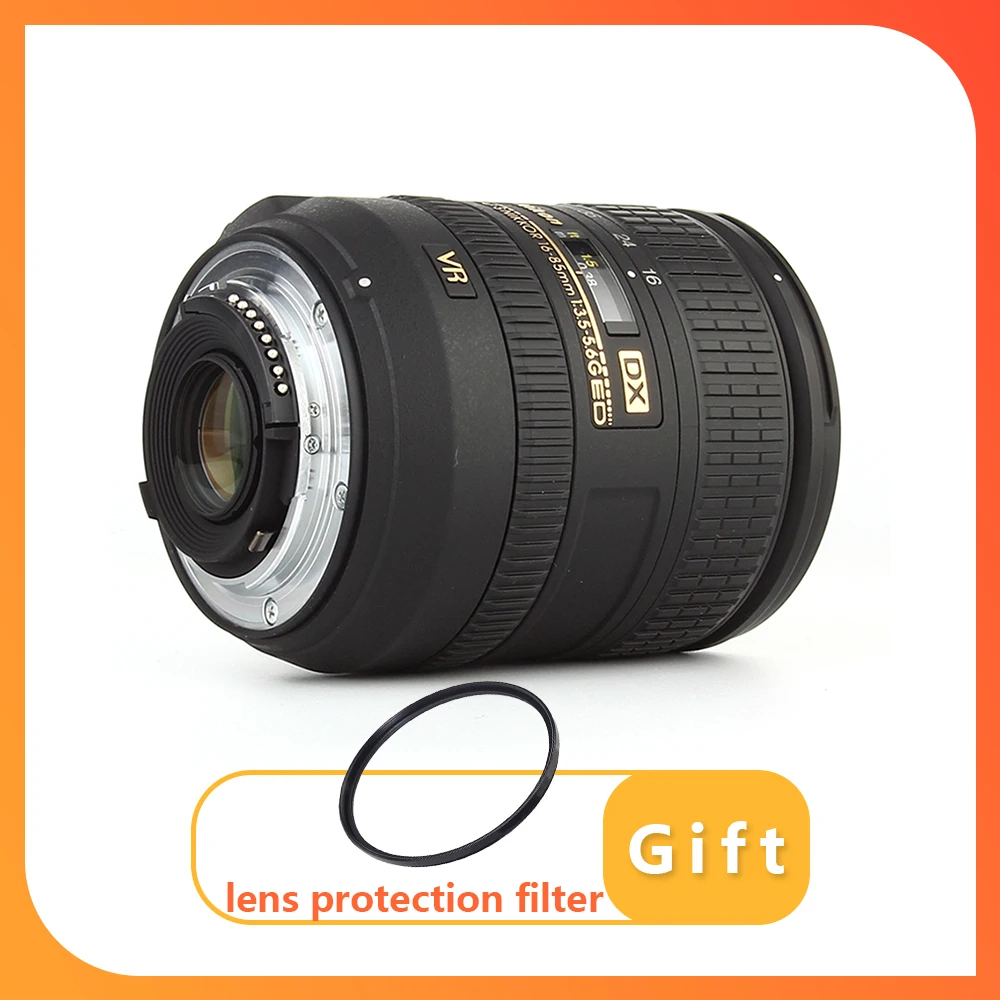 Nikon AF-S DX NIKKOR 16-85mm f/3.5-5.6G ED VR Lens