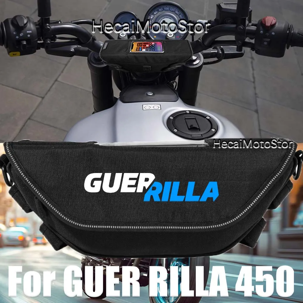 For Guer Rilla 450 guer rilla 450 Motorcycle accessory Waterproof And Dustproof Handlebar Storage Bag  navigation bag