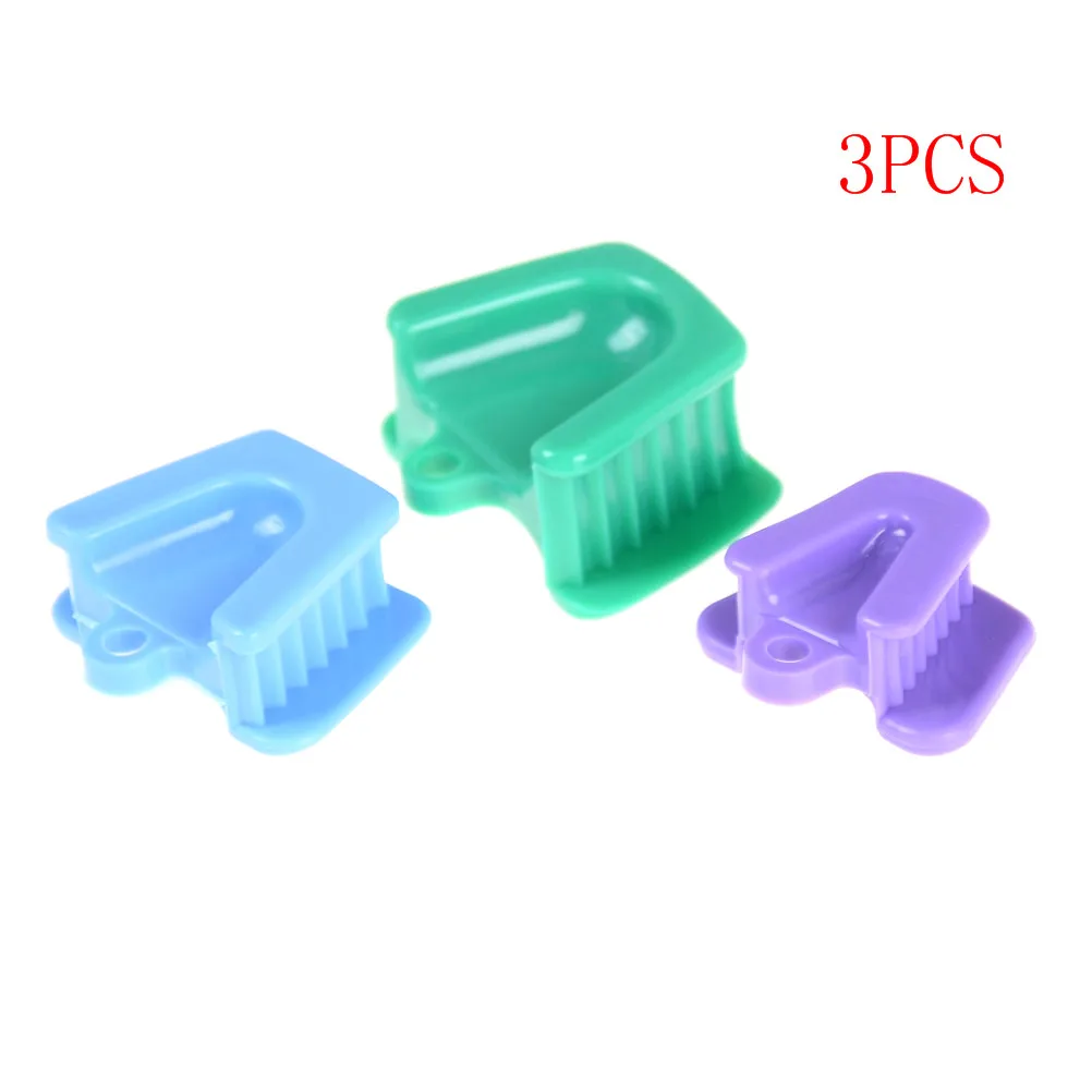 Coussretours Occlusal Dentaire en Silicone, décennie s de Morsure Multi-Tailles, Ouvre-bouche pour Enfants et Adultes, Fournitures Orthodontiques, 3 Pièces