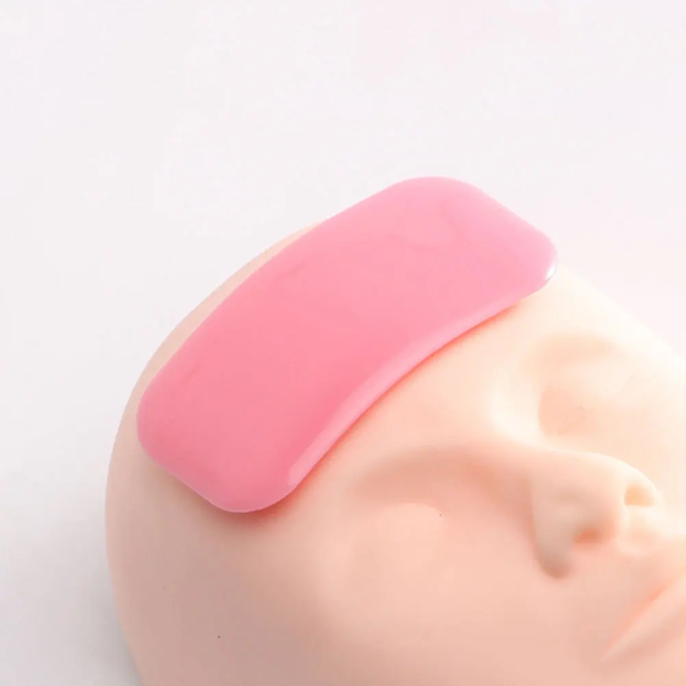 

Silicone Eyelash Holder Pads Reusable Forehead Cushion Grafting Tools Washable Silicone Eyelash Pad Forehead Pads
