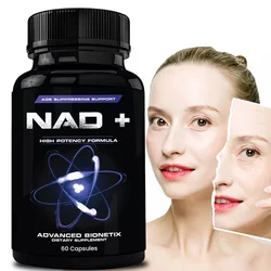 NAD+ Supplements - Nicotinamide Riboside, Resveratrol, Quercetin, Betaine, Anti-Aging Brain Heart Immune Cellular Energy &Repair